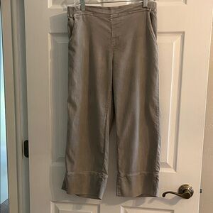 XCVI wide leg pull on cropped pants, small